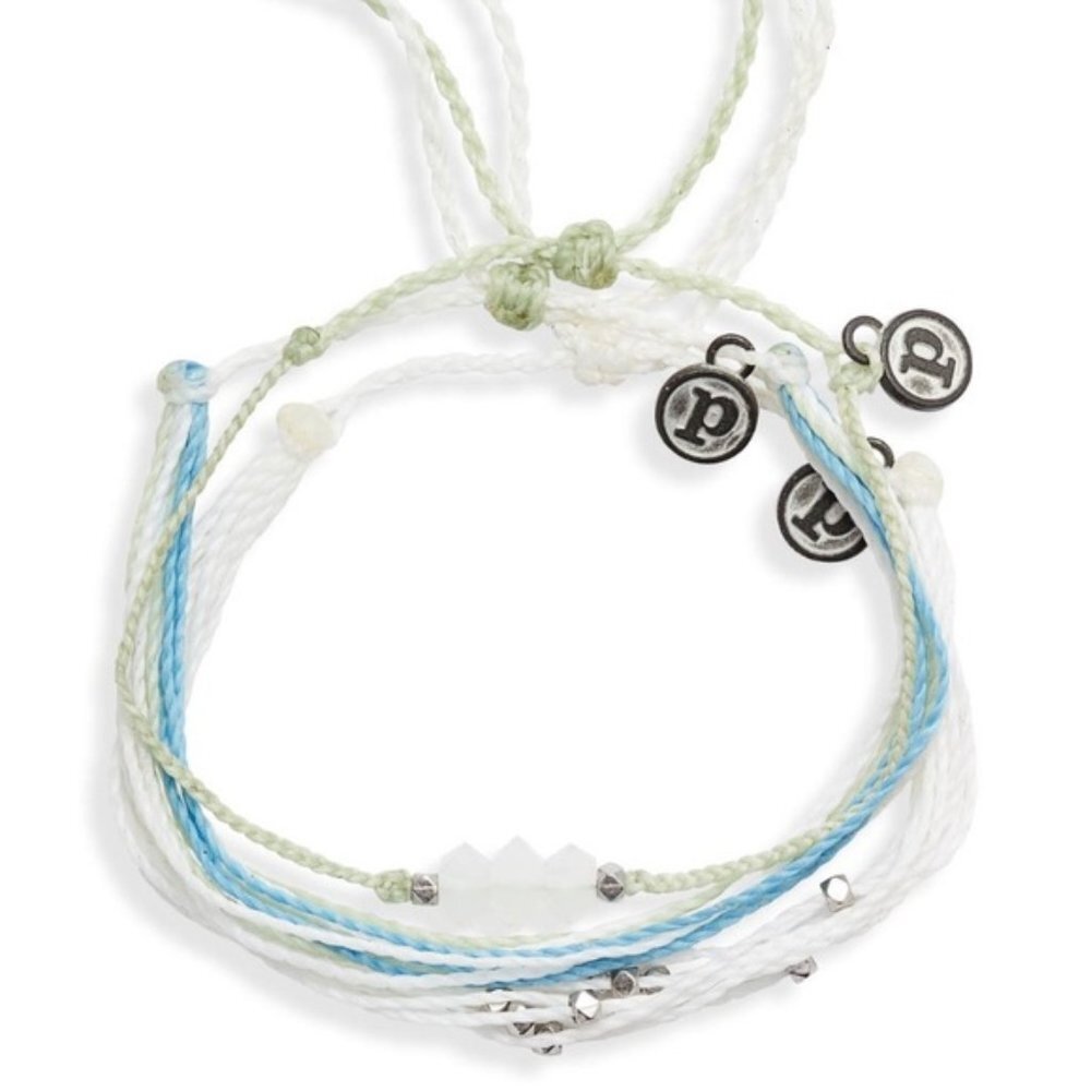 Pura Vida Mental Health Awareness Bracelet Blue NWT